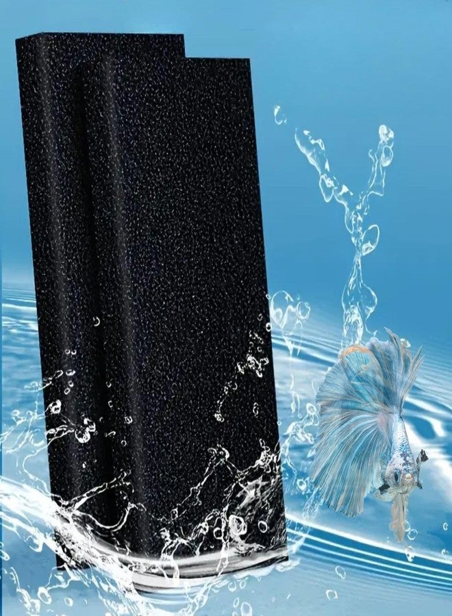 VAYINATO® Black Bio Sponge Filter Pad 2 Pcs Pack Cut to Use Aquarium and Pond Filter Media (30 PPI- Medium, 50 * 30 * 4 CM) by Petzlifeworld - Image 1